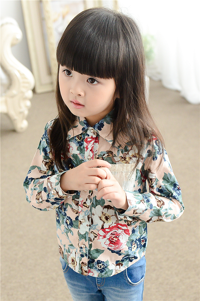 Chemise fille à manche longue - Ref 2088866 Image 24