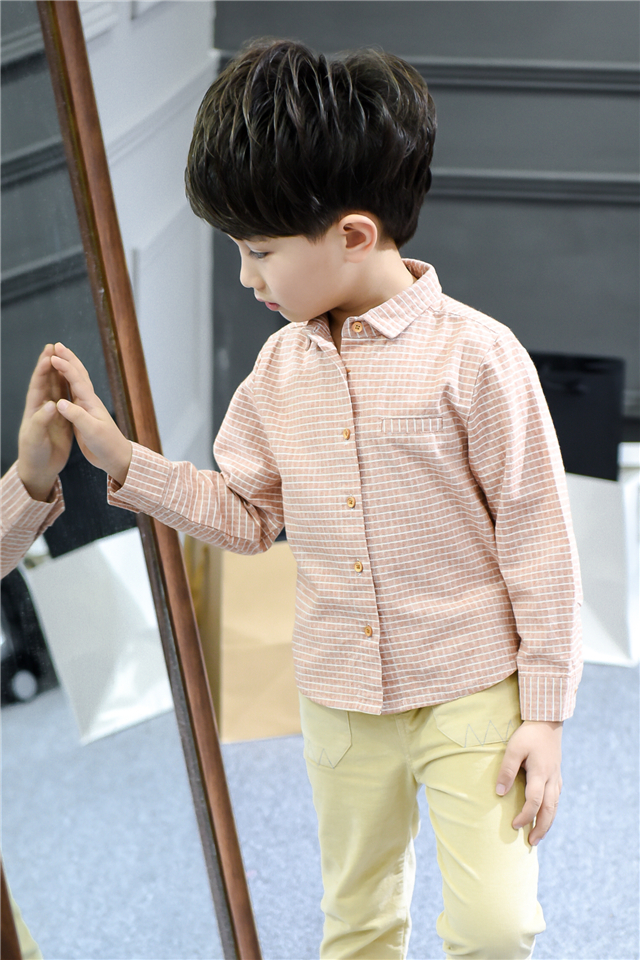 Chemise garcon à manche longue - Ref 2082545 Image 28