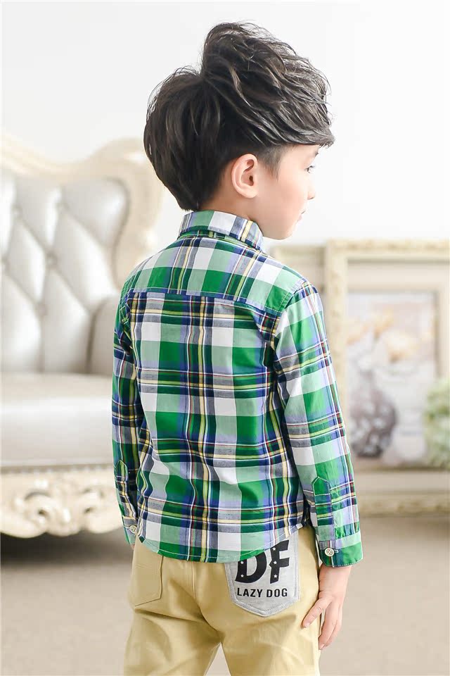 Chemise garcon à manche longue - Ref 2082549 Image 35