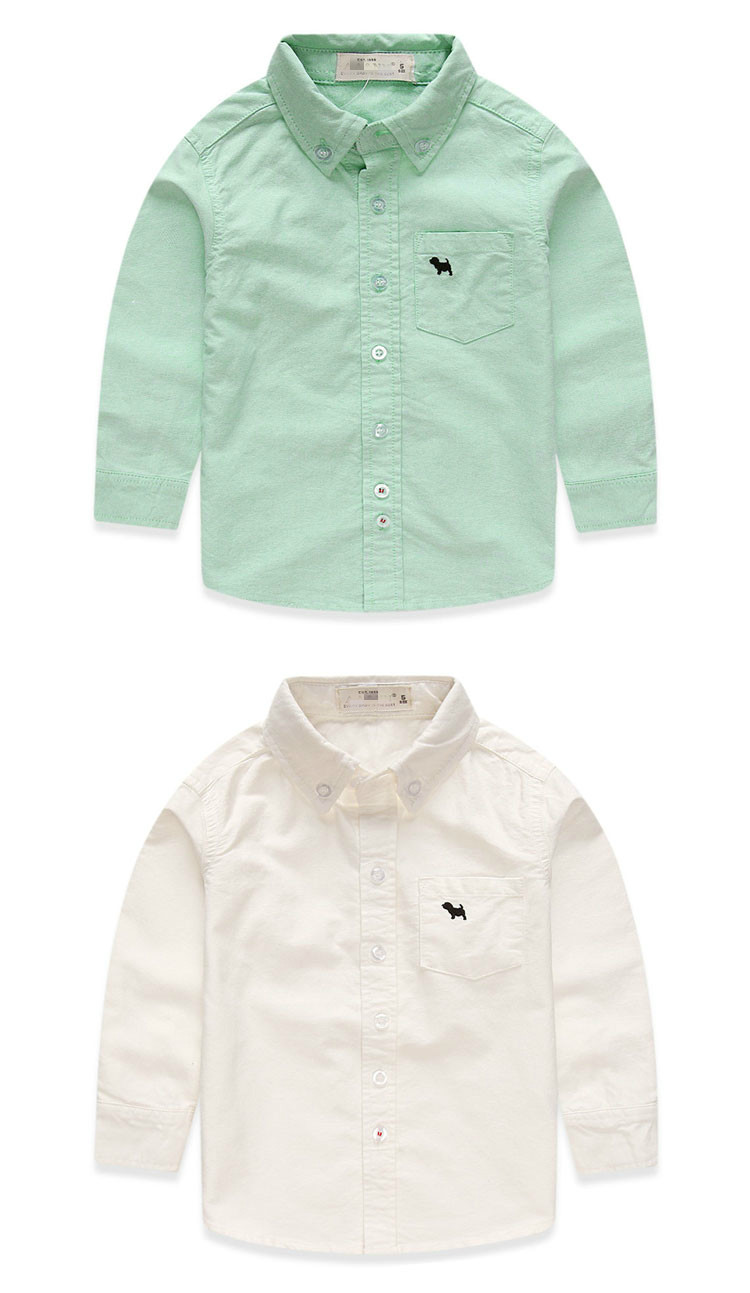 Chemise garcon à manche longue - Ref 2081814 Image 13