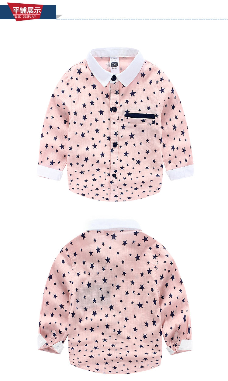 Chemise garcon à manche longue - Ref 2082573 Image 28