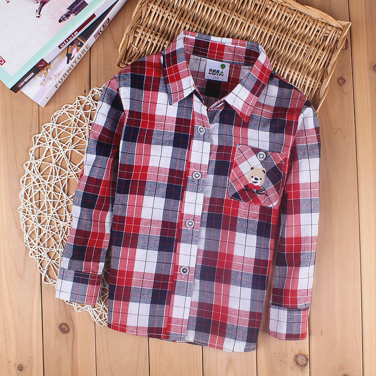 Chemise garcon à manche longue - Ref 2075684 Image 15