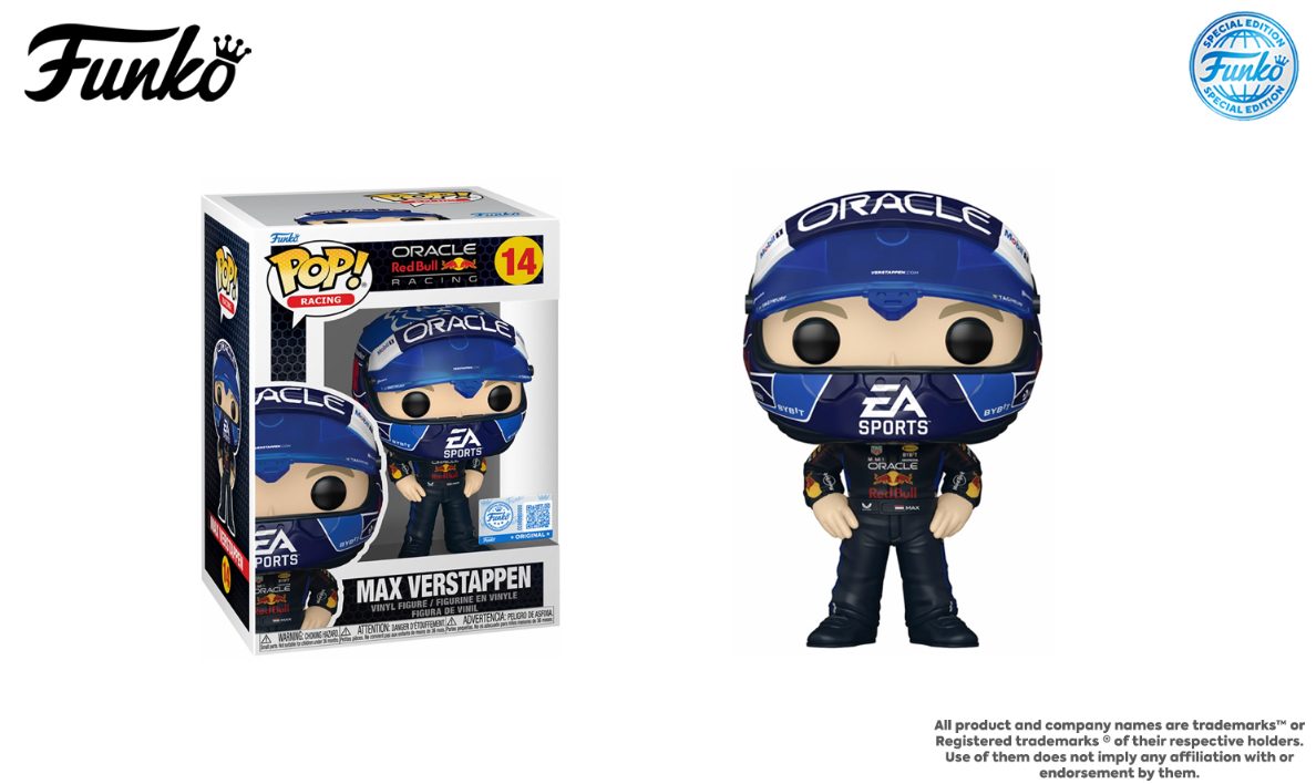 Четыре крупнейших спортивных музея Северной Америки FUNKO F1 Racing Action Figures Red Bull Racing verstappen