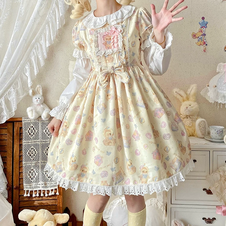 Настоящая антенна, платье, стиль Лолита, Lolita OP