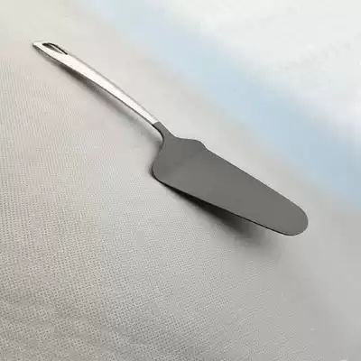 All stainless steel cheese shovel steak shovel triangle pizza shovel knife cake shovel with teeth non-stick cake baking tool