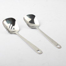 304 stainless steel spoon Colander 2-Piece Set hotel restaurant public Spoon ice cream ice cream salad spoon kitchen baking