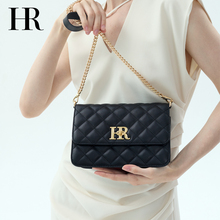 HR Helena Bag Women's 2024 New High end Lingge Chain Bag Light Luxury Women's Bag Single Shoulder Crossbody Bag Women's Bag