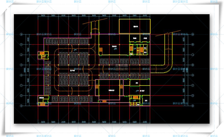 TU00834档案馆建筑方案设计cad施工图+文本+su模型-15