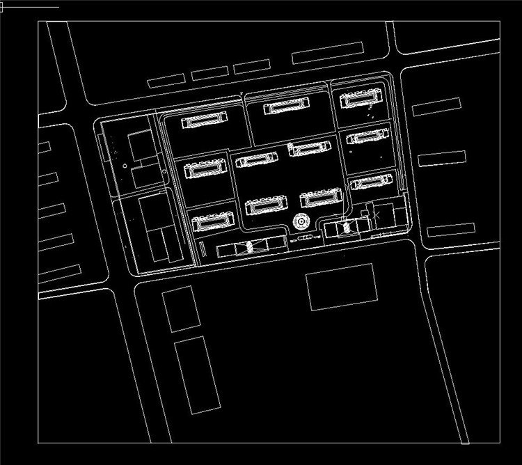 TU03121小区规划全套cad总图su模型效果图psd-6