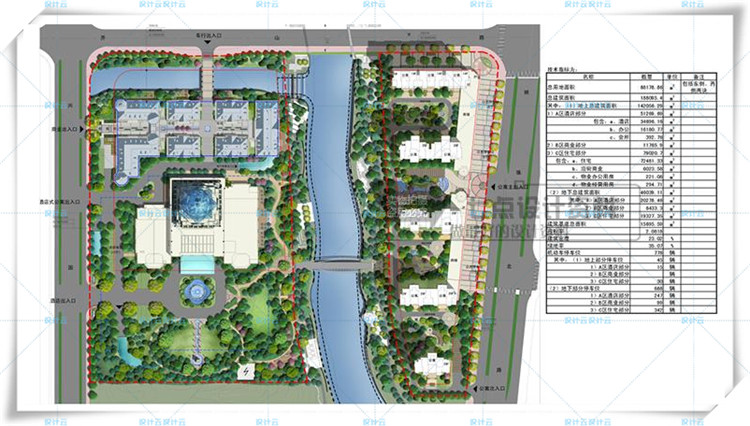 TU00825欧式新古典商业街区综合体cad施工图+su+文本-7