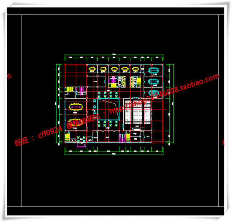 JZ094高层办公楼SU模型+cad图纸+效果图+排版-16