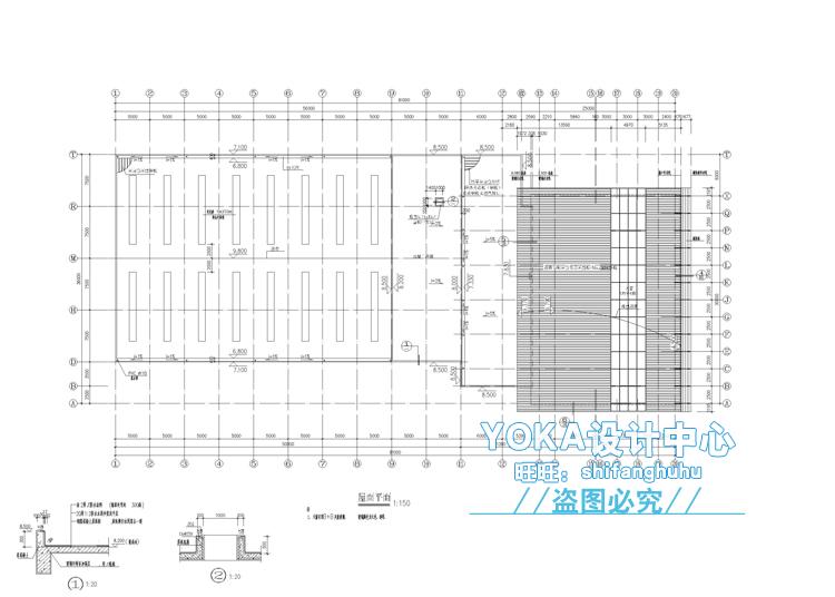 TU03018汽车展厅3d模型4S专卖店美容维修装修cad施工图效果图-43