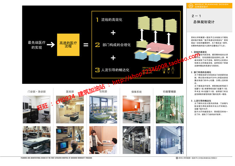 NO01705苏州大学附属综合医院设计总体规划方案cad图纸文本psd-12