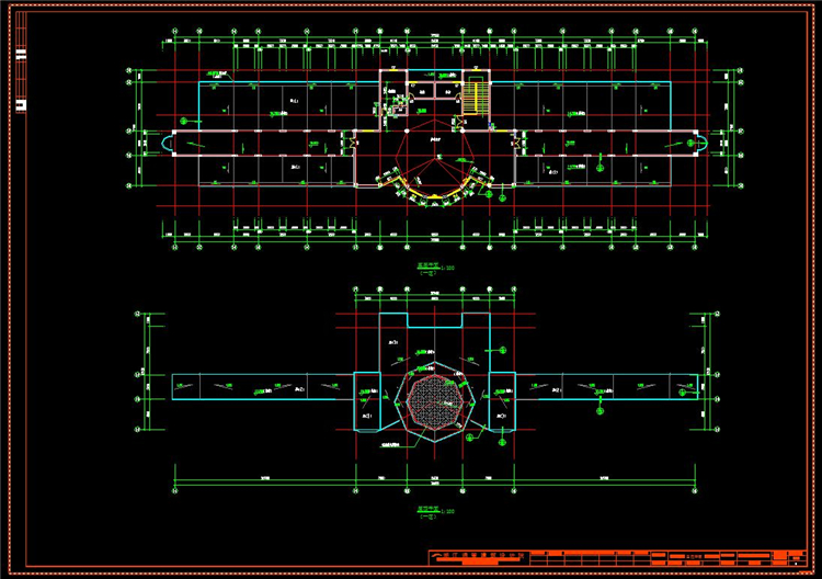 DB00118建筑CAD图纸设计院参考方案施工图CAD素材资料-5