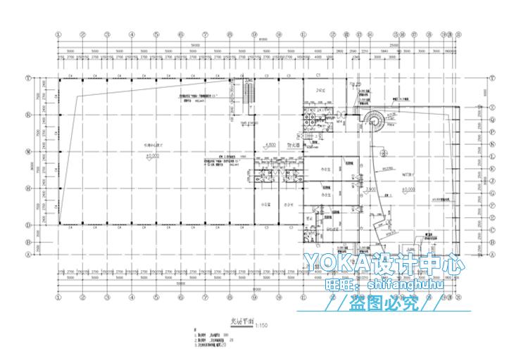 TU03018汽车展厅3d模型4S专卖店美容维修装修cad施工图效果图-42