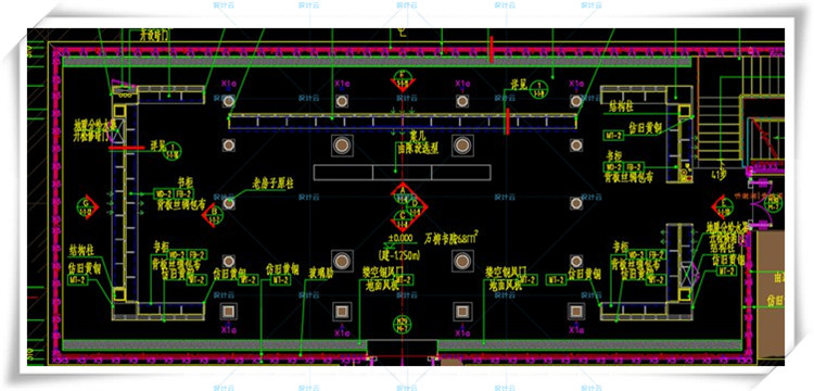 TU00572梁建国北京集美组万柳书院会所+CAD施工图+效果图软...-6