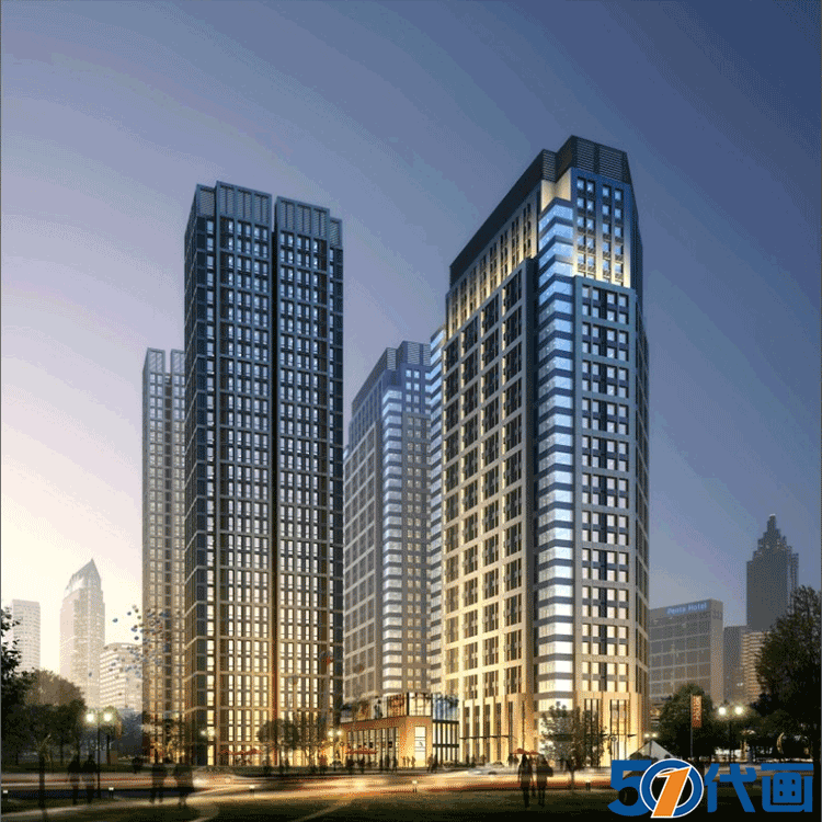 TU03016小区SU平面CAD图建筑规划设计案例文案模型-20