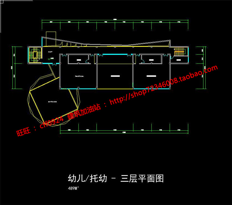 NO01884小区规划建筑方案设计cad图纸平面户型文本效果图-21