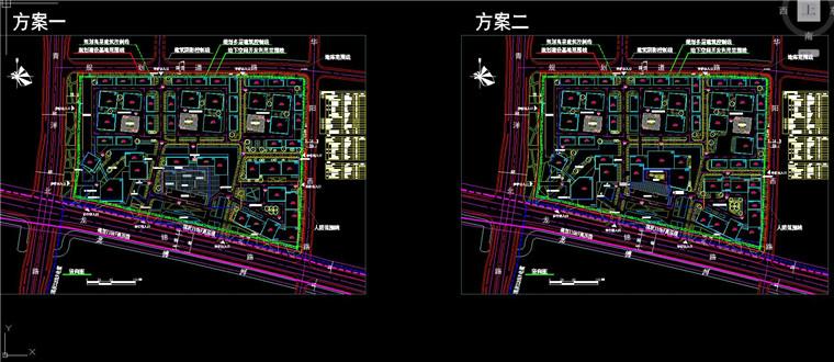 NO00867办公商务区规划设计方案高清文本+效果图+cad总图平面-15