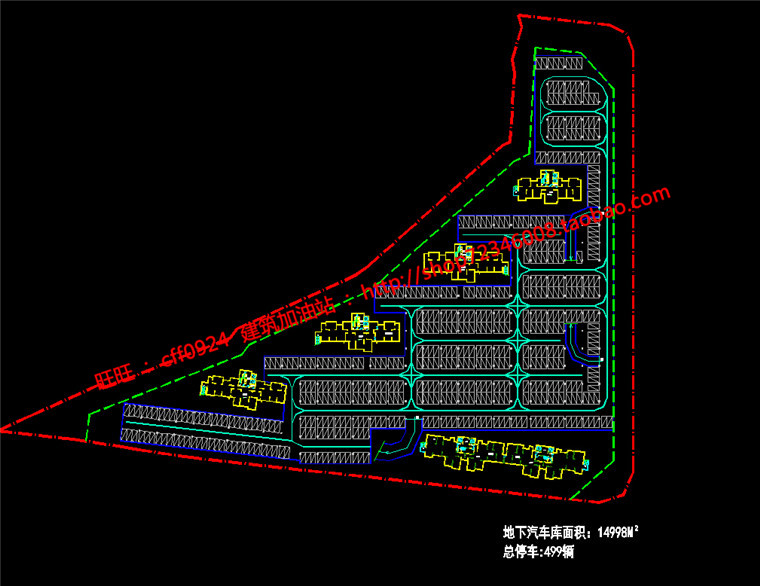 NO00422小区规划住宅cad图纸建筑方案设计效果图-30