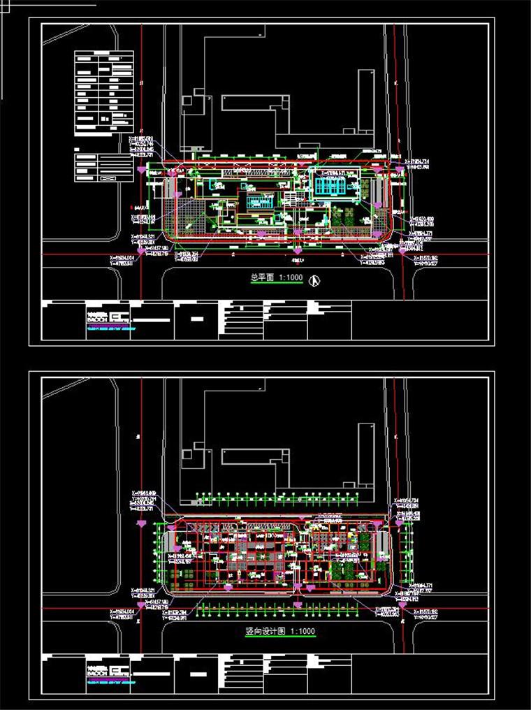 NO00763 办公楼设计方案模型/max/CAD总图平立剖-5