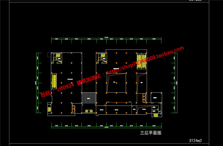 NO01695教学综合楼行政服务中心交易su模型cad图纸文本效果图-55