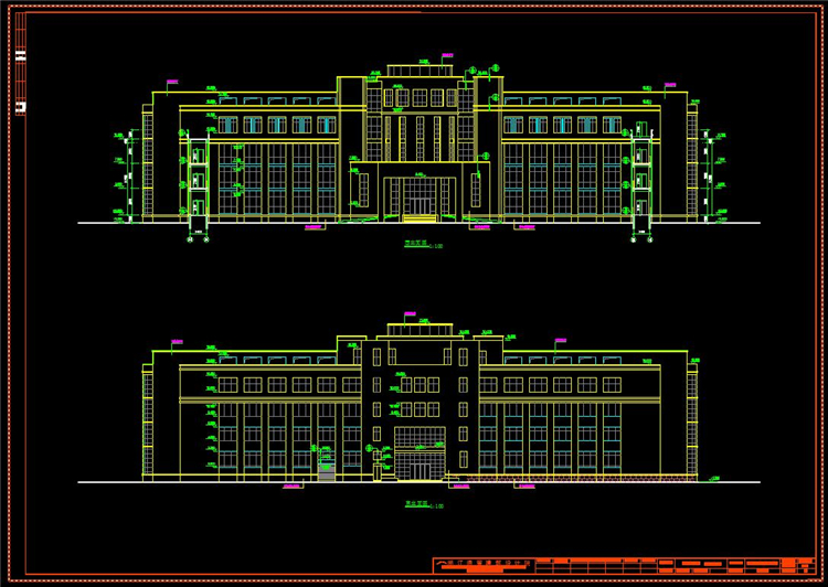 DB00118建筑CAD图纸设计院参考方案施工图CAD素材资料-12