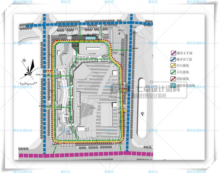 TU00808商业综合体设计及高层办公cad+su+文本+效果图+多媒-14