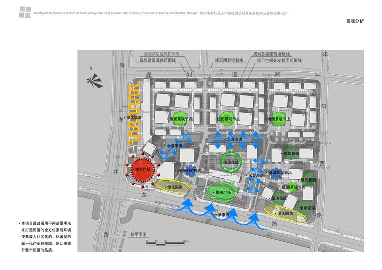 NO00867办公商务区规划设计方案高清文本+效果图+cad总图平面-7