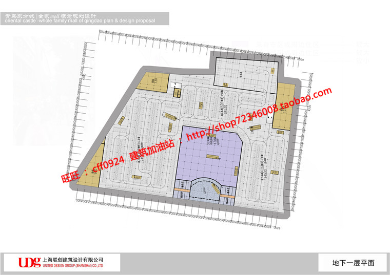 NO02060 商业购物中心商场超市建筑方案设计cad图纸效果图方...-38