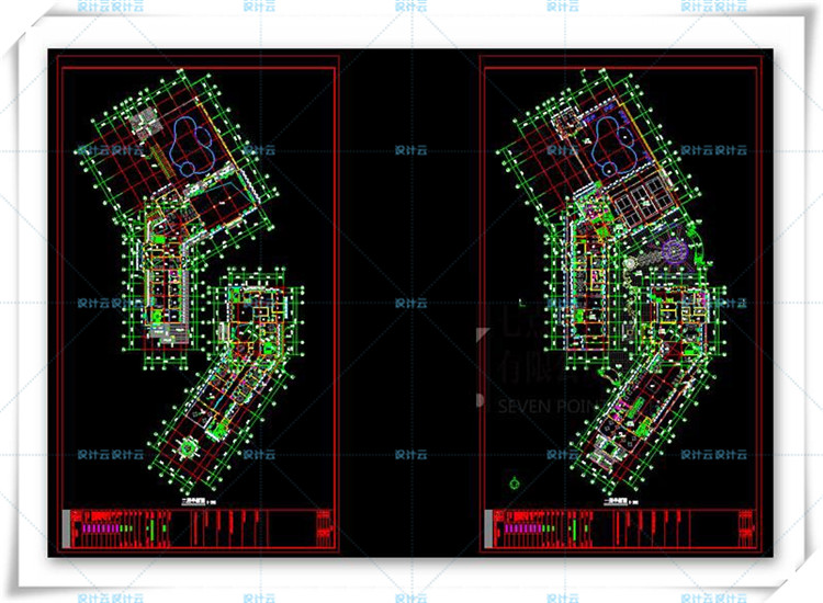 TU00821欧式别墅住宅小区设计CAD平立剖+文本+su模型-16