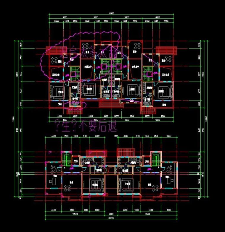 DB03394地中海风格联排别墅合院别墅商业街设计文本CAD+SU模型-48