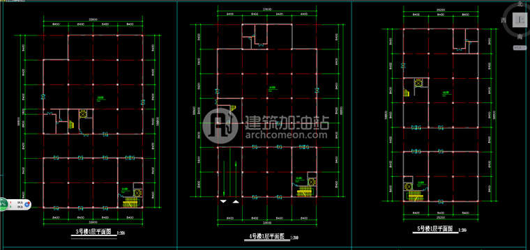 JZ070贵广办公园区设计 办公楼cad图纸SU模型 效果图-16