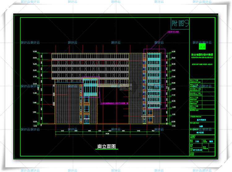 TU00819办公科技园创意产业园设计cad+文本+效果图+su模型-25