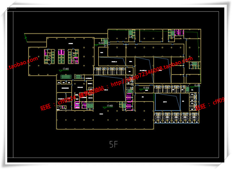 JZ179四星级酒店建筑设计方案SU模型+cad详细方案图纸-11