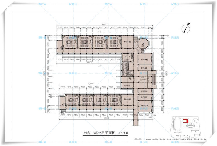 TU00054外国语学校欧式规划建筑方案设计文本中小学校/体育...-24