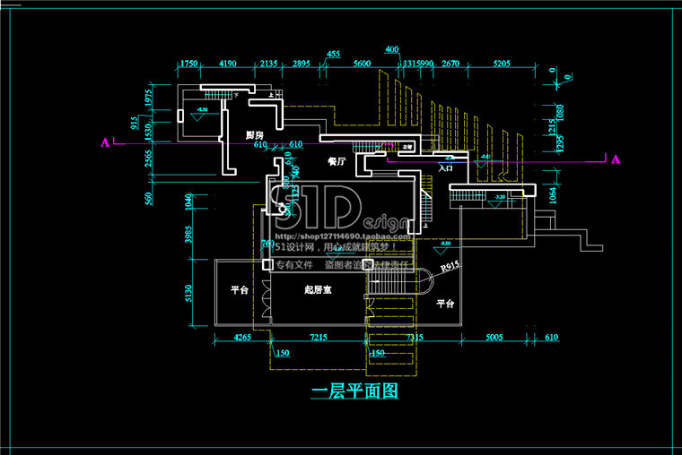 NO00505赖特流水别墅su模型+cad图纸大师作品建筑方案设计-10