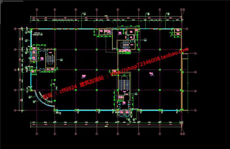 NO00792商住楼建筑方案设计cad施工图+su模型+效果图-9