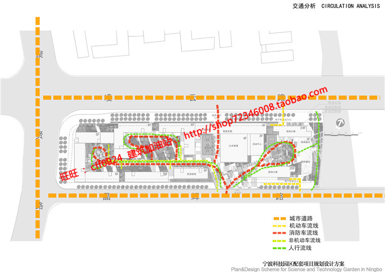 NO00016产业园区办公楼科研楼su模型+cad图纸+效果图+文本-7