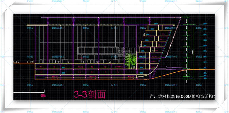 TU00801人才园创意产业园展览中心设计cad+su文本+效果图max-18