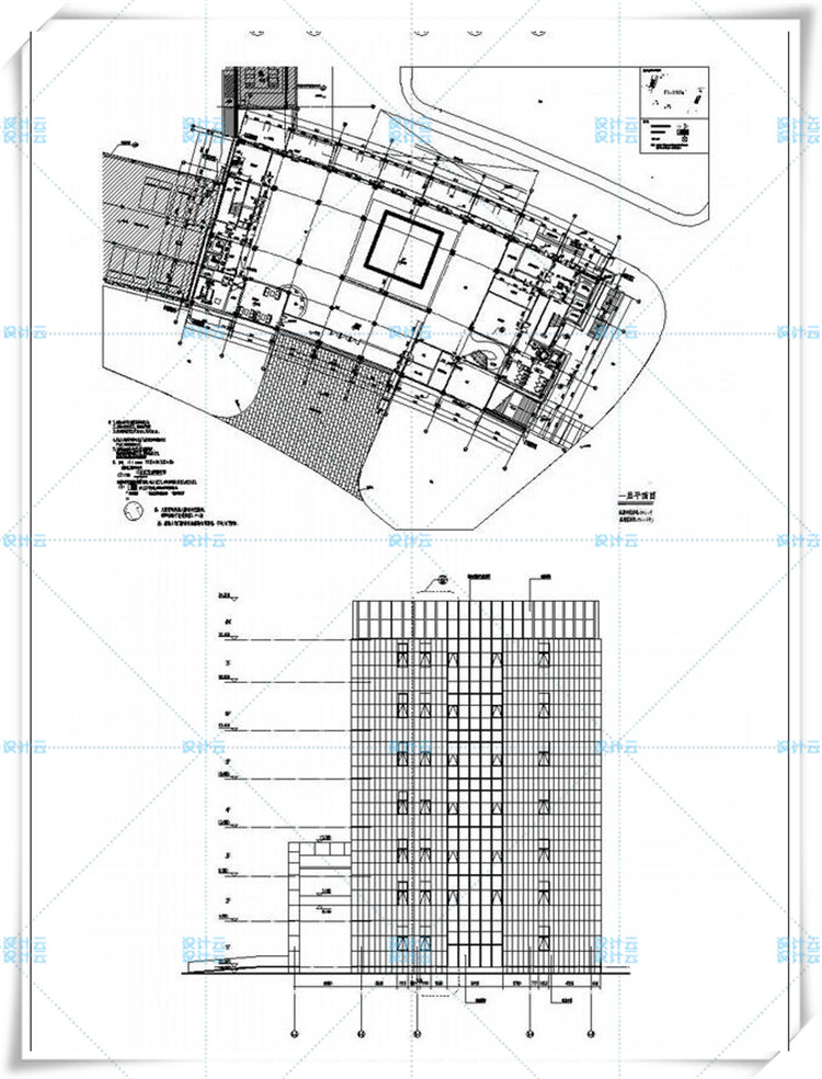 TU00613展馆会展中心建筑设计施工CAD图纸文本方案效果图纸-10