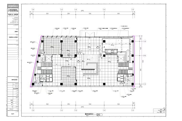 YH01874现代办公样板间深化方案 模块灰色调公共空间设计+CAD-5