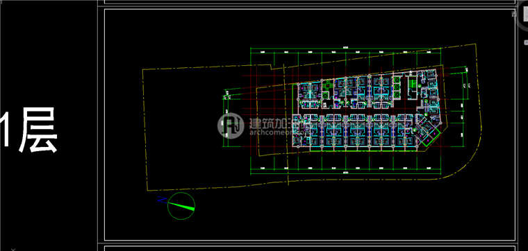 JZ072高层办公 办公综合体 SU模型 cad图纸效果图-11