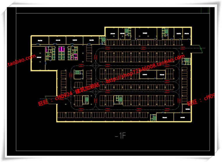 JZ179四星级酒店建筑设计方案SU模型+cad详细方案图纸-6