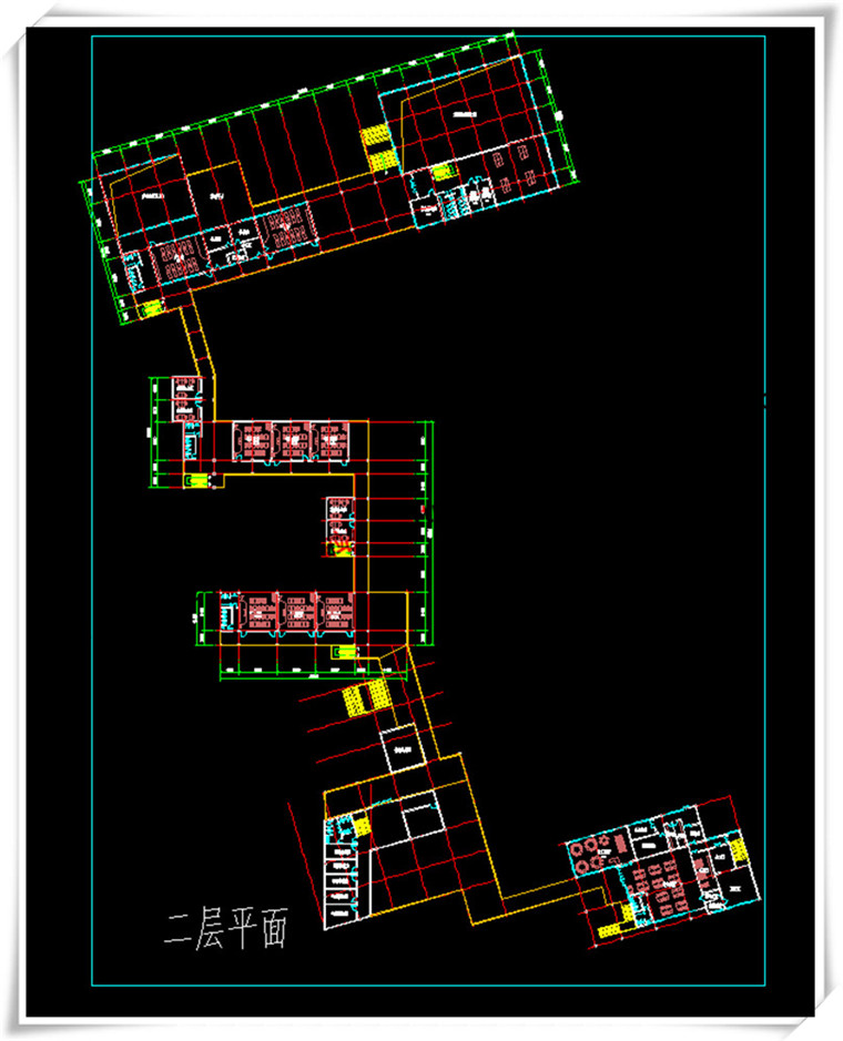 JZ256三林三所公建学校小学cad平立总图+su模型+cad图纸+效果图-26