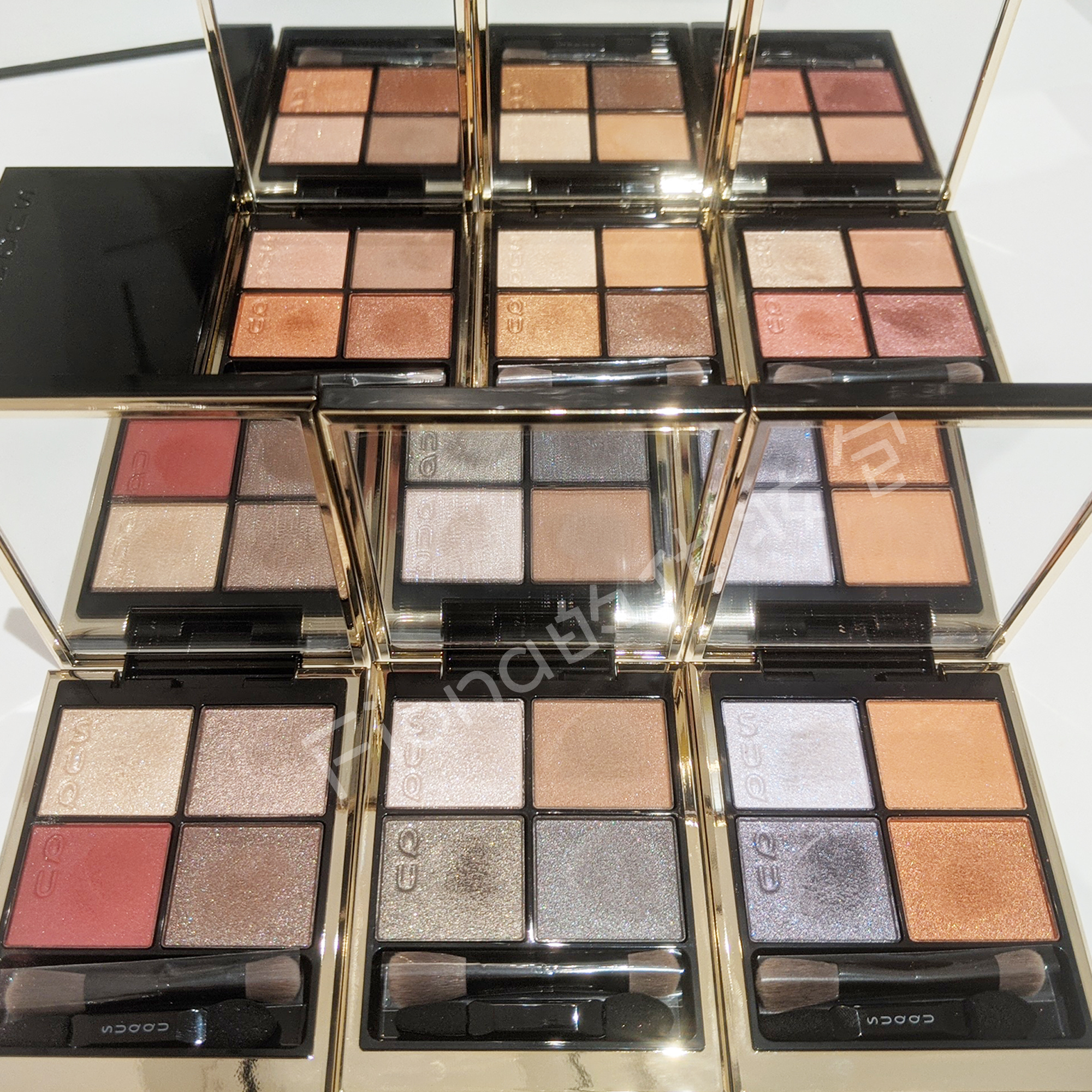 (Spot) SUQQU four-color eye shadow 01 Ruihua 02 06 deep playing 114 Chengbi 121 cold flower 122 spring breeze dyeing