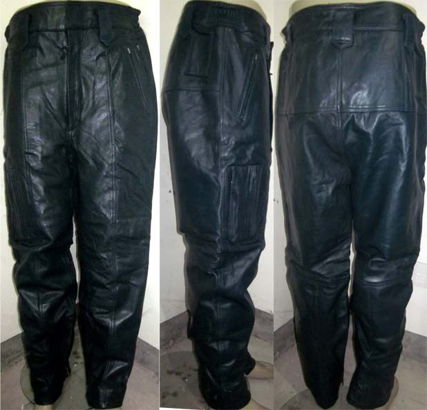 Pantalon cuir homme - Ref 1491610 Image 3