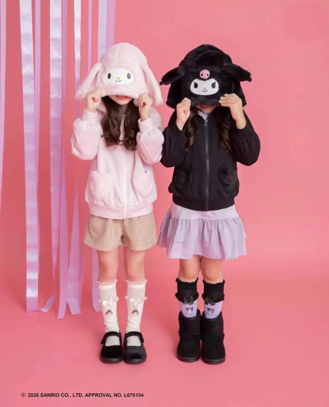 Japanese Style 26 New Models Girls' Sanrio Jacket My Melody Cinnamoroll Zip-Up Cardigan Top Japanese Style 26 New Models Girls' Sanrio Jacket My Melody Cinnamoroll Zip-Up Cardigan Top