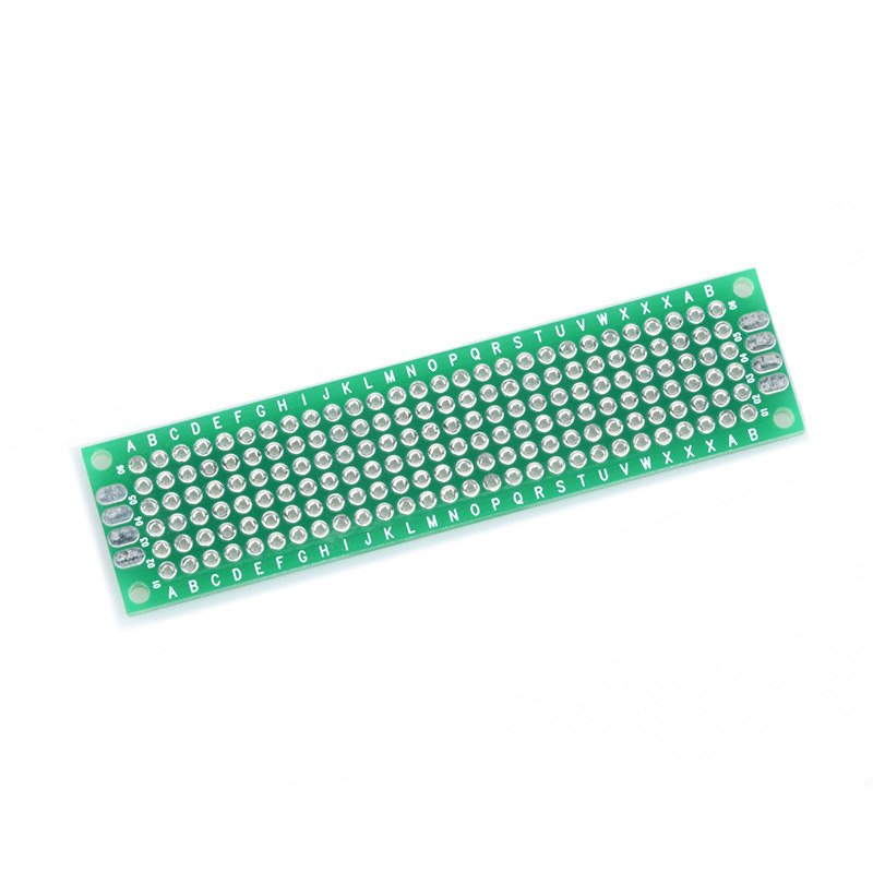 电子DIY党狂喜!万能板玻纤绿油板双面2*8CM,焊电路终于不翻车了!🔥_PCB电路板_淘宝数码网
