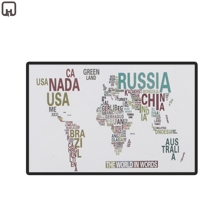 bjd场景道具娃屋 玩具】超大号壁画相框地图抽象画6分12分bjdob11迷你模型娃屋摆件 Soybean Bian Bu